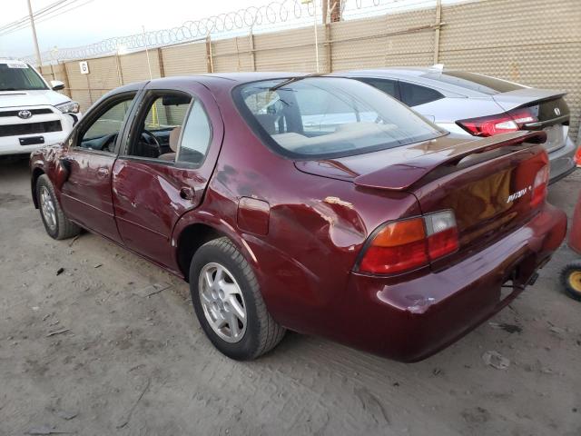 JN1CA21D4TM413501 - 1996 NISSAN MAXIMA GLE BURGUNDY photo 2