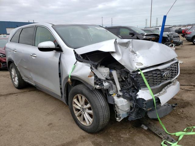 5XYPG4A35KG577761 - 2019 KIA SORENTO L SILVER photo 4