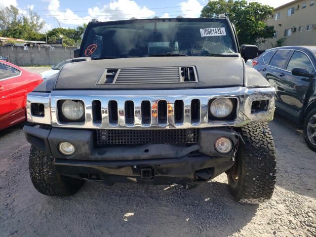 5GRGN23U95H132773 - 2005 HUMMER H2 BLACK photo 5