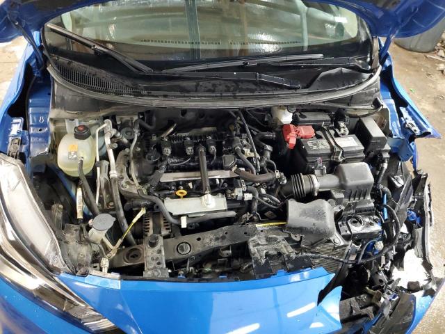 3N1CN8EV6ML866105 - 2021 NISSAN VERSA SV BLUE photo 12