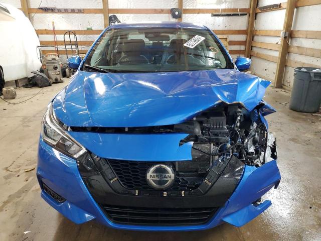 3N1CN8EV6ML866105 - 2021 NISSAN VERSA SV BLUE photo 5