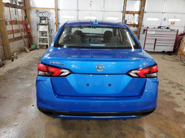 3N1CN8EV6ML866105 - 2021 NISSAN VERSA SV BLUE photo 6