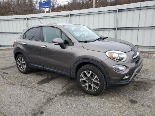 ZFBCFYCB9HP528665 - 2017 FIAT 500X TREKK GRAY photo 4