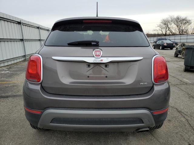 ZFBCFYCB9HP528665 - 2017 FIAT 500X TREKK GRAY photo 6