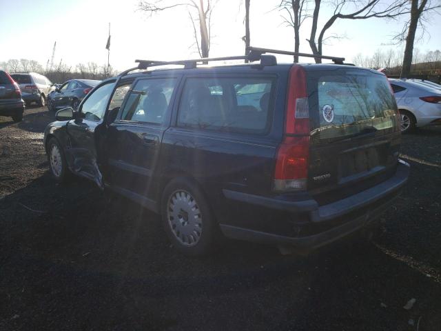 YV1SW61N612052611 - 2001 VOLVO V70 BLUE photo 2