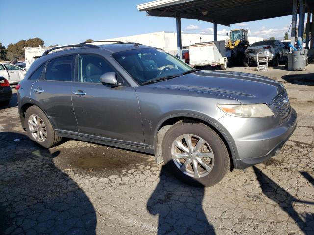 JNRAS08W77X203329 - 2007 INFINITI FX35 GRAY photo 4