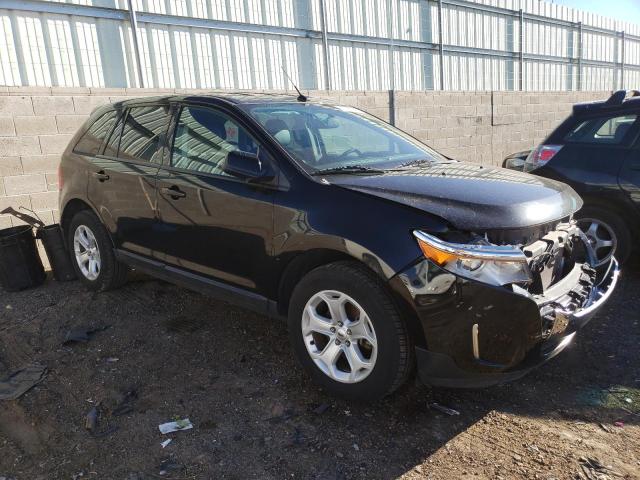 2FMDK3JC7DBC80960 - 2013 FORD EDGE SEL BLACK photo 4