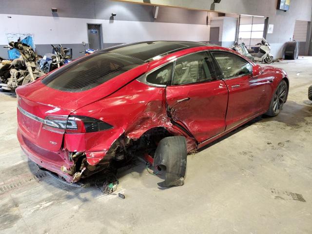 5YJSA1E22JF****** - 2018 TESLA MODEL S Rojo foto 3