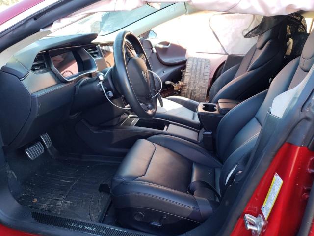 5YJSA1E22JF****** - 2018 TESLA MODEL S Rojo foto 7