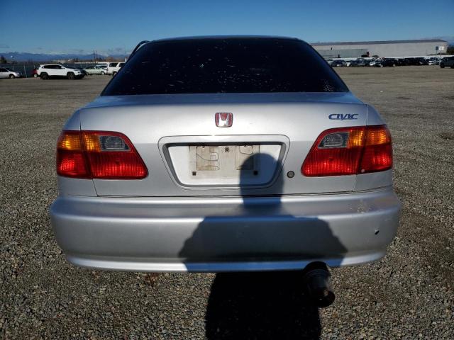 2HGEJ6613YH549478 - 2000 HONDA CIVIC BASE SILVER photo 6