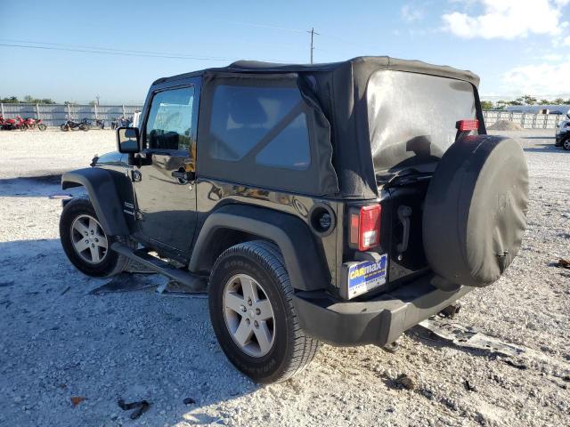 1J4AA2D10BL608614 - 2011 JEEP WRANGLER S BLACK photo 2