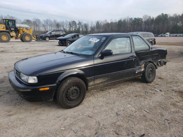 1N4EB32AXNC****** - 1992 NISSAN SENTRA BLACK photo 1