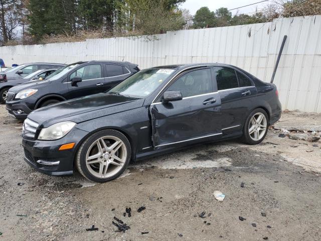 WDDGF4HB5CR223795 - 2012 MERCEDES-BENZ C 250 GRAY photo 1