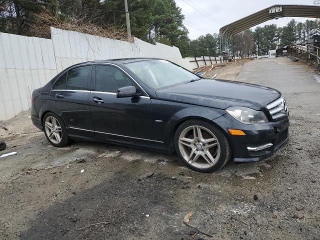 WDDGF4HB5CR223795 - 2012 MERCEDES-BENZ C 250 GRAY photo 4