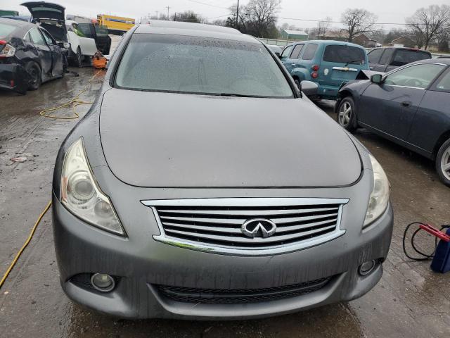 JN1CV6AP8DM719852 - 2013 INFINITI G37 BASE GRAY photo 5