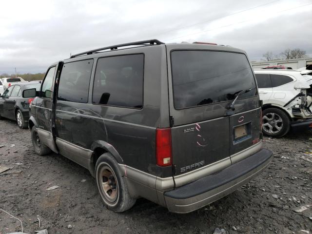 1GKDM19X52B508732 - 2002 GMC SAFARI XT GRAY photo 2