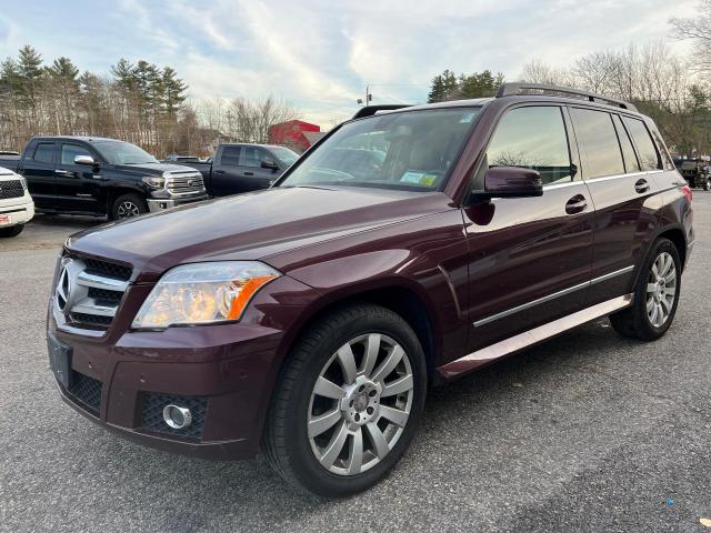 WDCGG8HB8AF419964 - 2010 MERCEDES-BENZ GLK 350 4M BURGUNDY photo 2