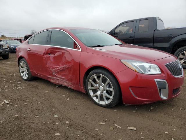 2G4GV5GV6C9212406 - 2012 BUICK REGAL GS RED photo 4