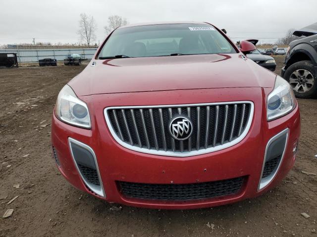 2G4GV5GV6C9212406 - 2012 BUICK REGAL GS RED photo 5