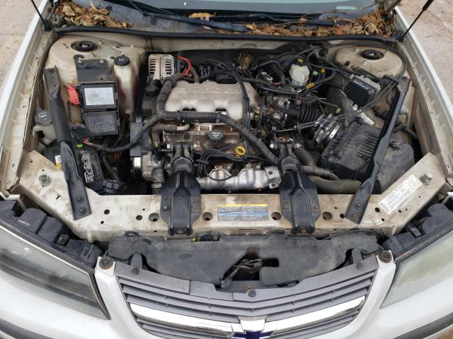 2G1WF52E549355863 - 2004 CHEVROLET IMPALA GRAY photo 11