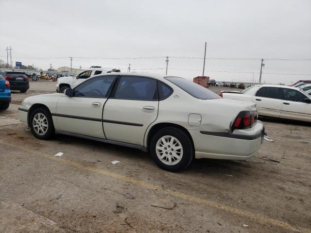 2G1WF52E549355863 - 2004 CHEVROLET IMPALA GRAY photo 2