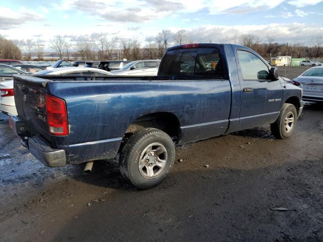 1D7HU16N26J165458 - 2006 DODGE 1500 RAM V BLUE photo 3