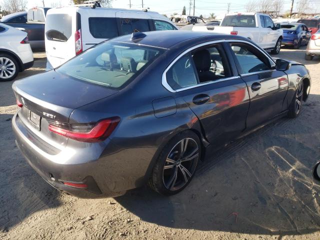 3MW5R1J08N8C53478 - 2022 BMW 330I GRAY photo 3