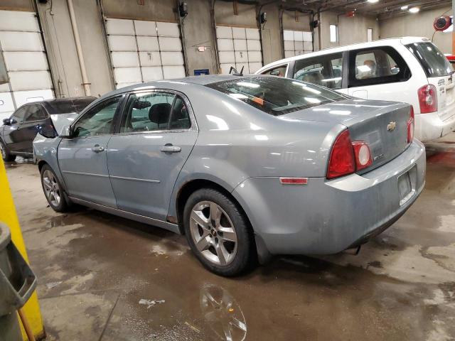1G1ZH57B98F176258 - 2008 CHEVROLET MALIBU 1LT BLUE photo 2
