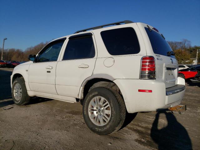 4M2YU91147KJ09587 - 2007 MERCURY MARINER LU WHITE photo 2