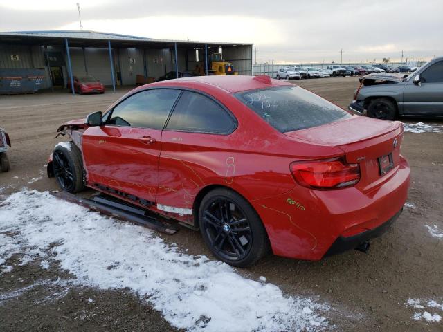 WBA2J7C54KVD61064 - 2019 BMW M240XI RED photo 2