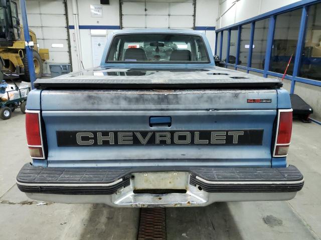 1GCDT19Z9N8161875 - 1992 CHEVROLET S TRUCK S1 BLUE photo 6