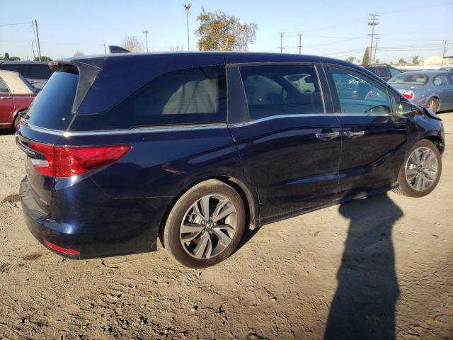 5FNRL6H82NB019735 - 2022 HONDA ODYSSEY TO BLUE photo 3