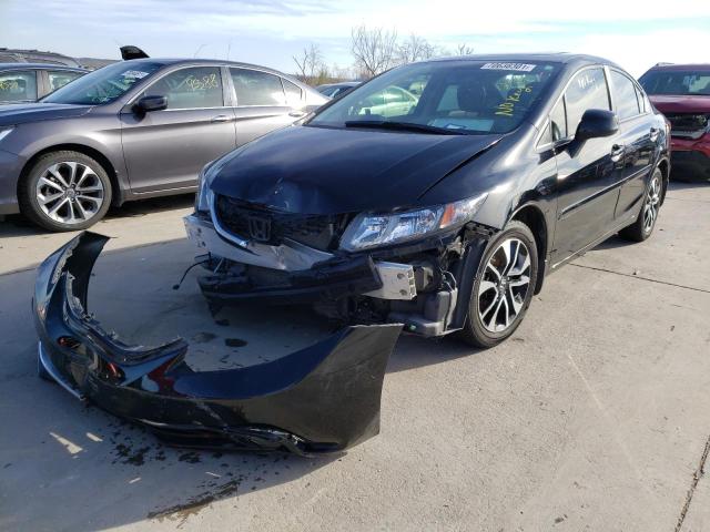 19XFB2F95DE056339 - 2013 HONDA CIVIC EXL Qara foto 2