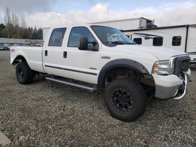 1FTWW31P35EA20761 - 2005 FORD F350 SRW S WHITE photo 4