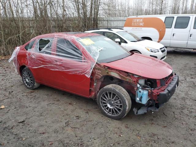 1FAHP3GN1BW181794 - 2011 FORD FOCUS SES RED photo 4