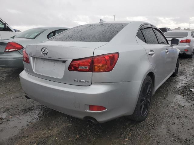 JTHBK262X75044798 - 2007 LEXUS IS 250 SILVER photo 3