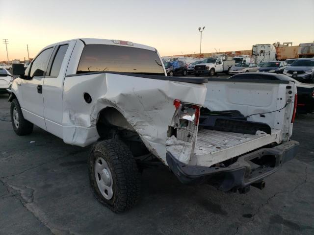 1FTRX12W28FB55183 - 2008 FORD F 150 WHITE photo 2