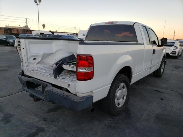 1FTRX12W28FB55183 - 2008 FORD F 150 WHITE photo 3