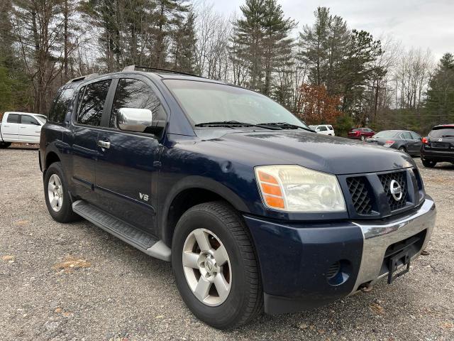 5N1AA08C77N721697 - 2007 NISSAN ARMADA SE BLUE photo 1