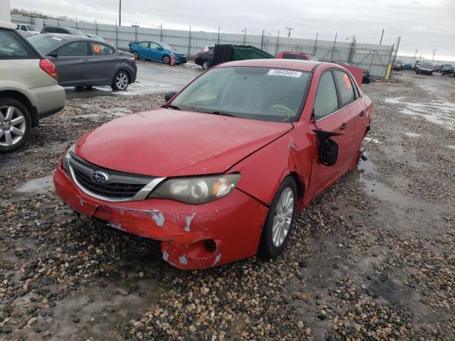 JF1GE61638H515017 - 2008 SUBARU IMPREZA 2. RED photo 2