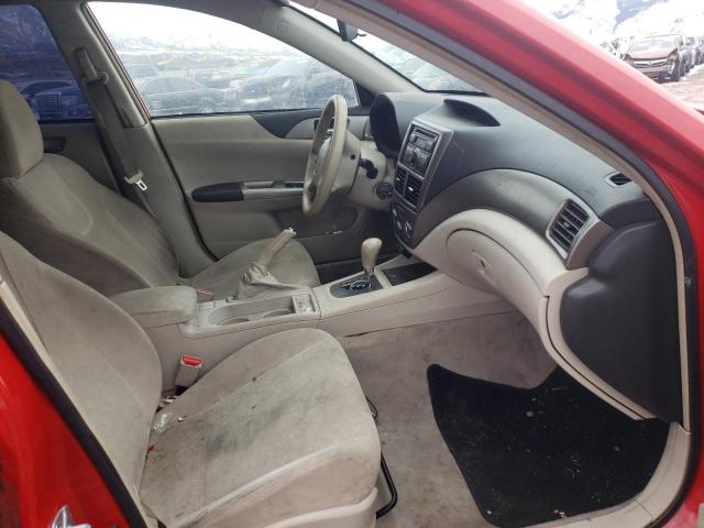 JF1GE61638H515017 - 2008 SUBARU IMPREZA 2. RED photo 5