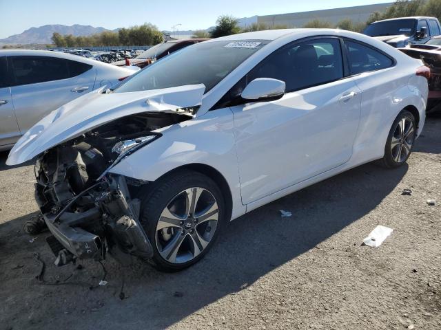 KMHDH6AH3EU029697 - 2014 HYUNDAI ELANTRA CO WHITE photo 1