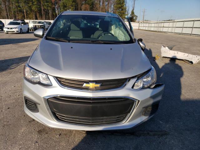 1G1JG6SB7L4120112 - 2020 CHEVROLET SONIC SILVER photo 5