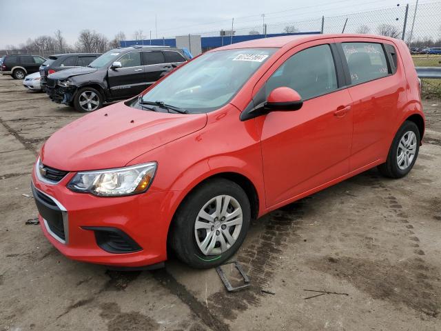 1G1JG6SB9L4134254 - 2020 CHEVROLET SONIC RED photo 1