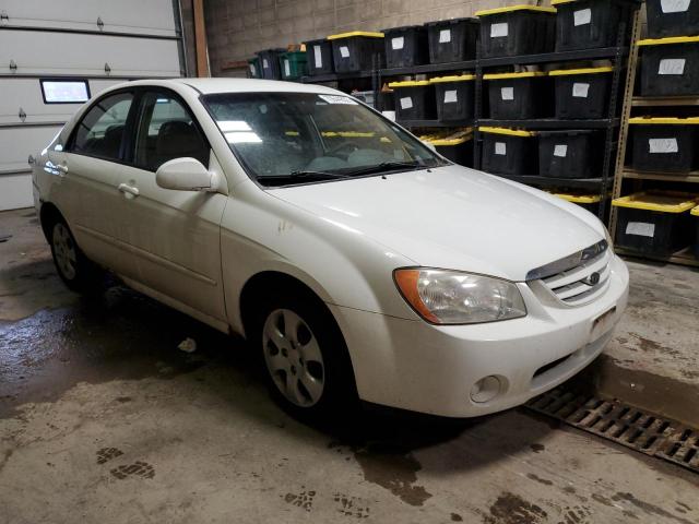 KNAFE121165294914 - 2006 KIA SPECTRA LX WHITE photo 4