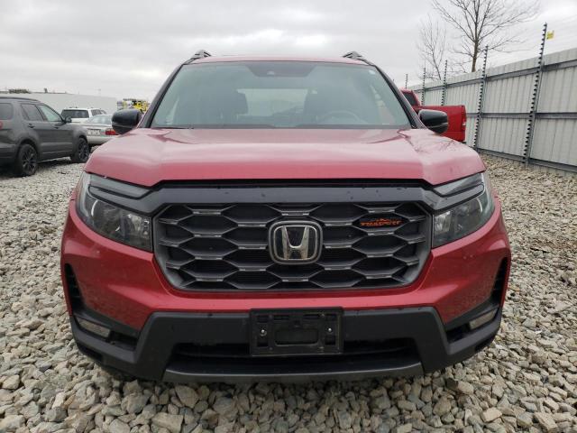 5FNYF8H62NB007520 - 2022 HONDA PASSPORT T RED photo 5