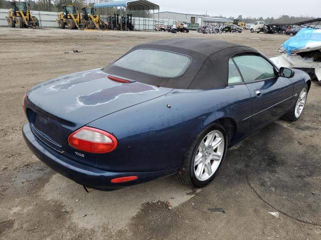 SAJJA42CXYNA06777 - 2000 JAGUAR XK8 BLUE photo 3