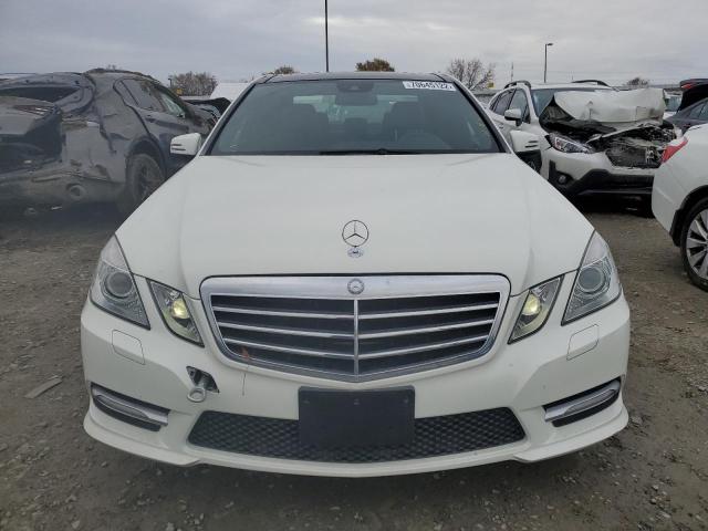 WDDHF2EBXCA589067 - 2012 MERCEDES-BENZ E 350 BLUE WHITE photo 5