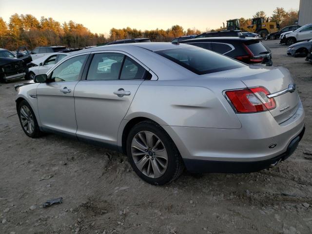 1FAHP2FW0AG134723 - 2010 FORD TAURUS LIM SILVER photo 2