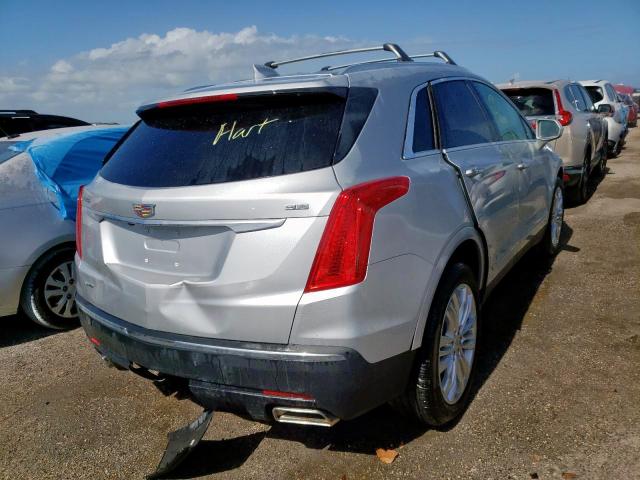 1GYKNFRS1KZ193379 - 2019 CADILLAC XT5 PREMIU SILVER photo 4